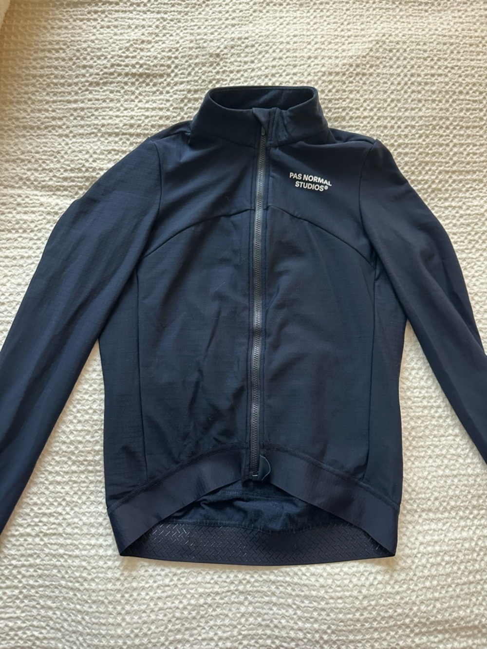 PAS Normal Studios Women's Navy Cycling Jersey - Full Zip